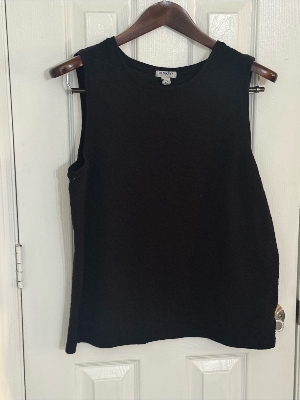 Old Navy Black Sleeveless Knit Tank Top